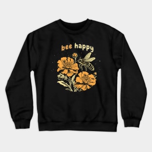 Bee Happy Crewneck Sweatshirt